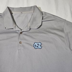North Carolina Tar Heels Nike Golf Polo Shirt Gray 3XL NCAA Basketball